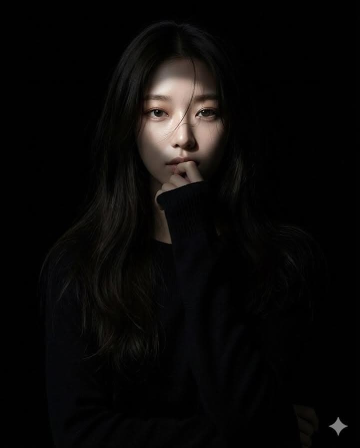 Hyperrealistic -anime of a Female Character Standing in a Completely...